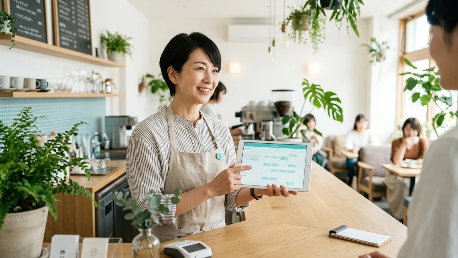 店舗向け予約管理アプリの事例